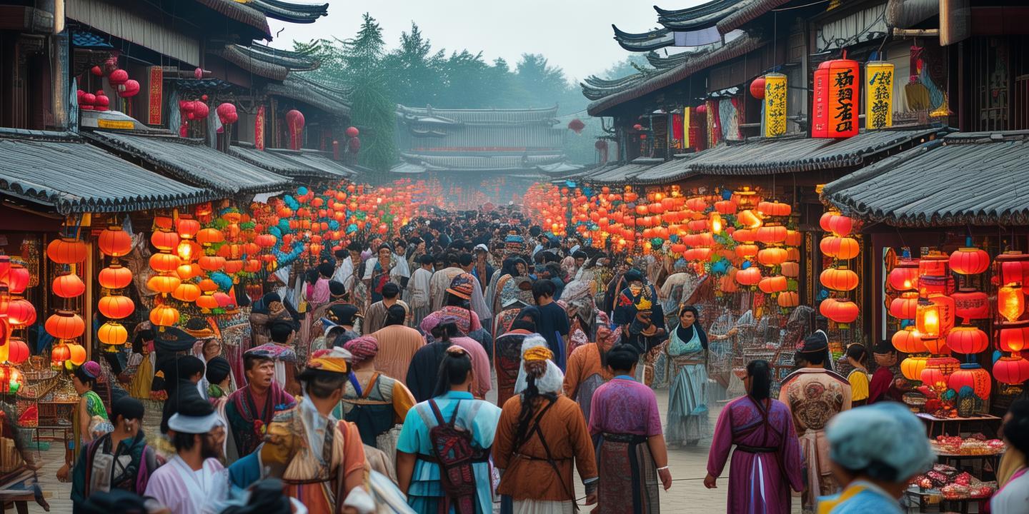 高唐县重启“三月三”庙会,万人空巷共赏宋代市井风情