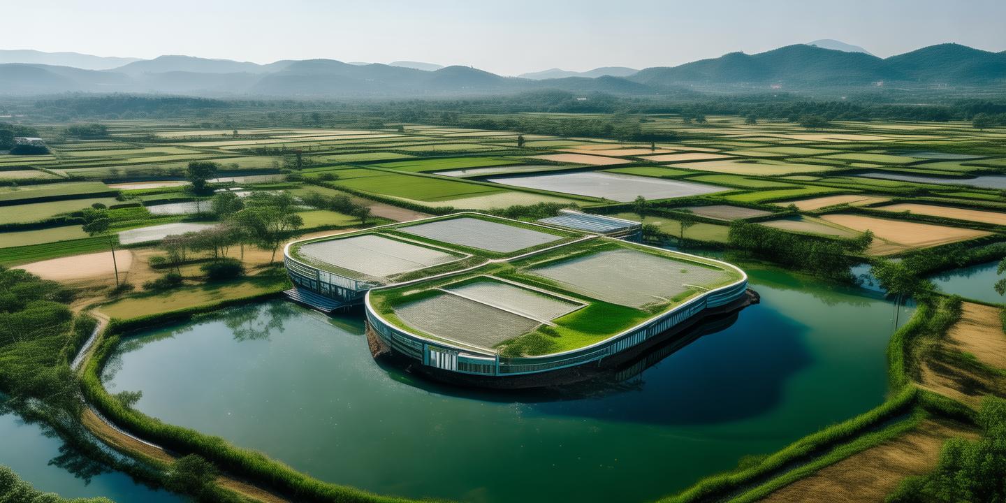 高唐县农村生活污水治理全覆盖,生态湿地处理站助力美丽乡村建设